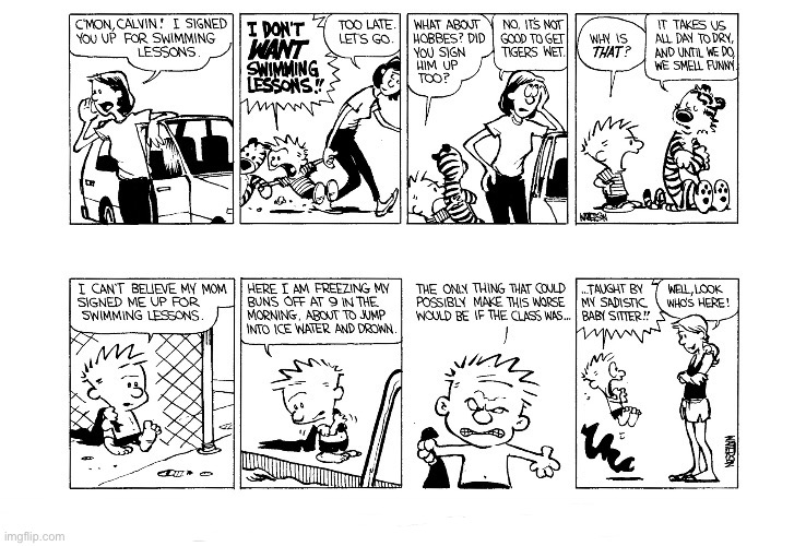 image tagged in calvin and hobbes,comics | made w/ Imgflip meme maker