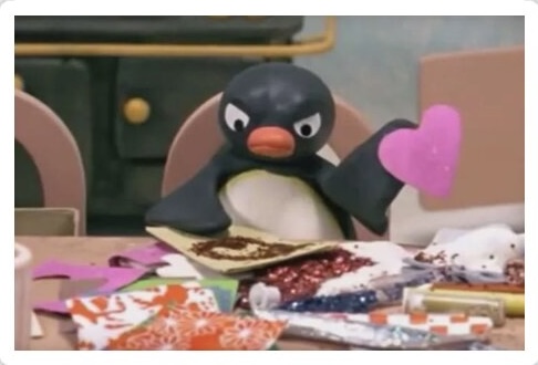 Angry Pingu Blank Meme Template