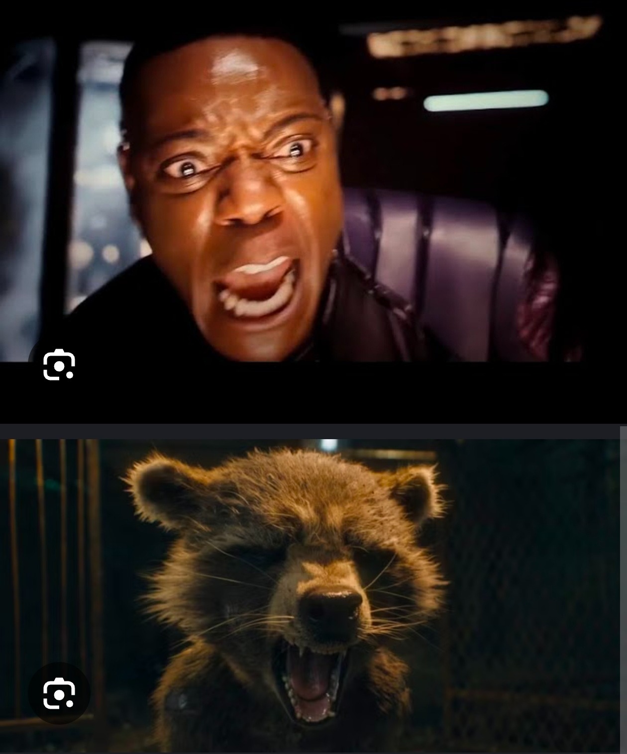 Screaming at your creation guardian galaxy Blank Meme Template