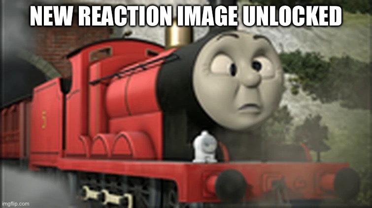 James has seen something | NEW REACTION IMAGE UNLOCKED | image tagged in james has seen something | made w/ Imgflip meme maker