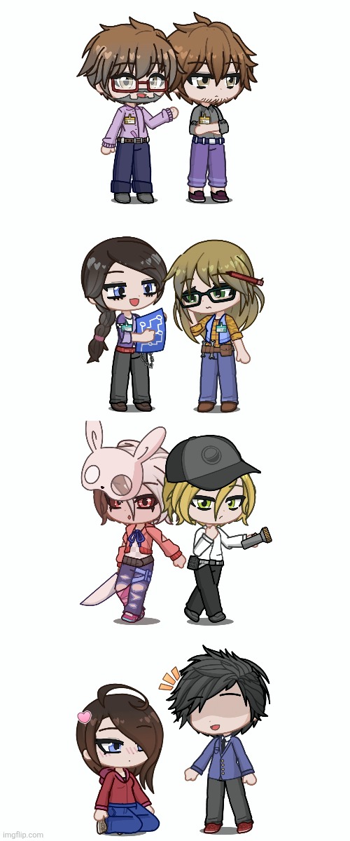 "It's time to really get the party started!" (character descriptions in comments) | made w/ Imgflip meme maker