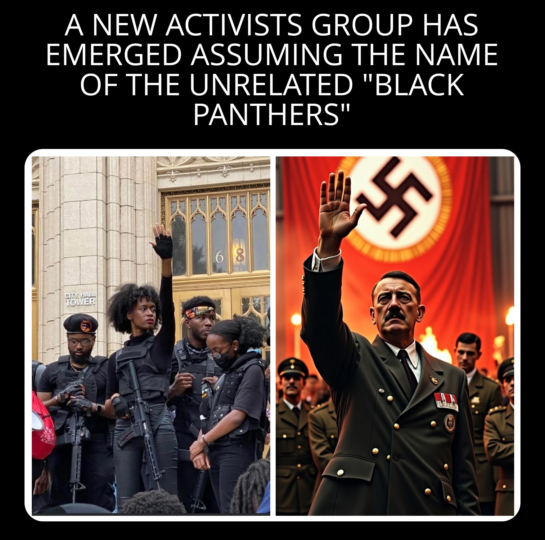 New Activists Group Emerges Blank Meme Template