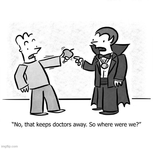 Not an Apple | image tagged in comics | made w/ Imgflip meme maker