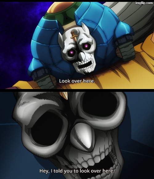robert. follow me back robert. | image tagged in jojo's bizarre adventure sheer heart attack look over here | made w/ Imgflip meme maker