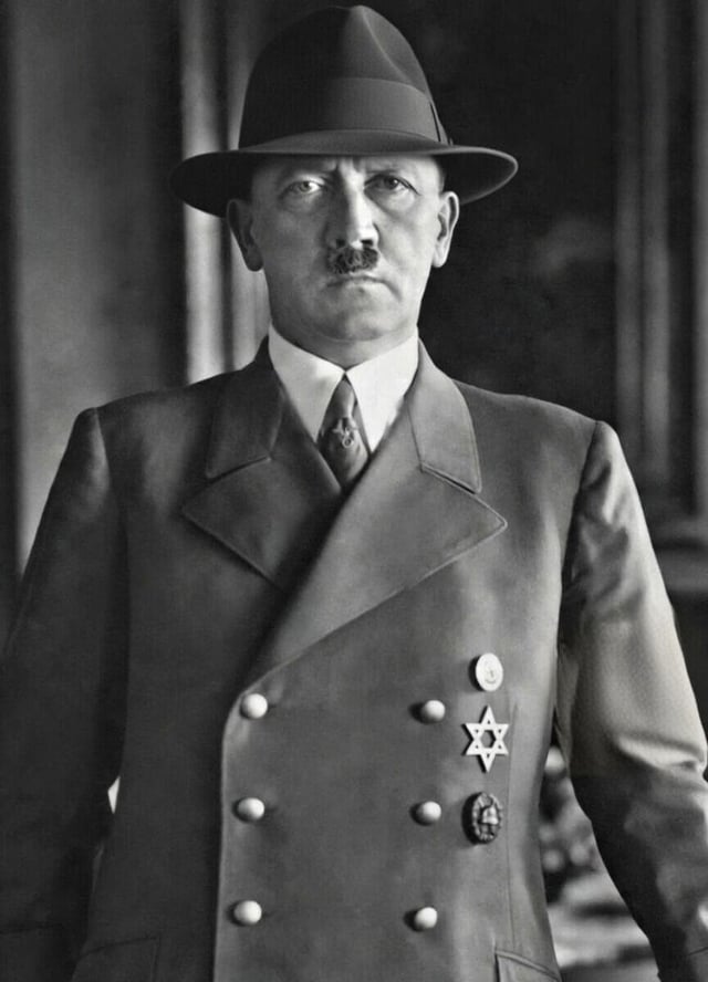 Jewish Adolf Hitler Blank Meme Template