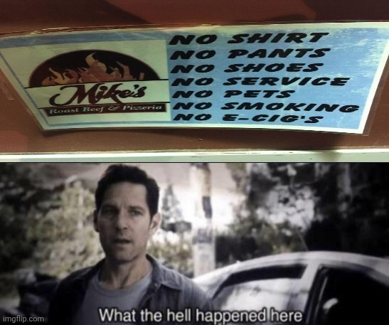 No anything | image tagged in what the hell happened here,no | made w/ Imgflip meme maker