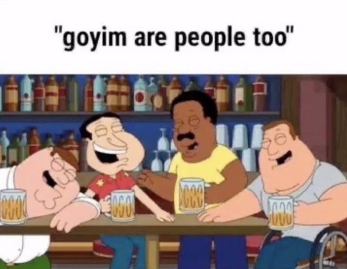 Goyim are people too Blank Meme Template