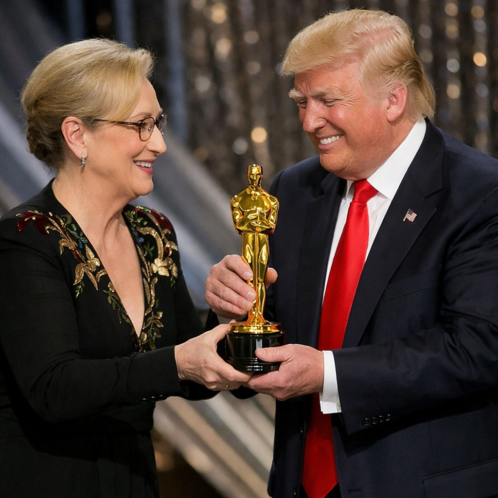 Trump receives Oscar for Sophie's Choice Blank Meme Template