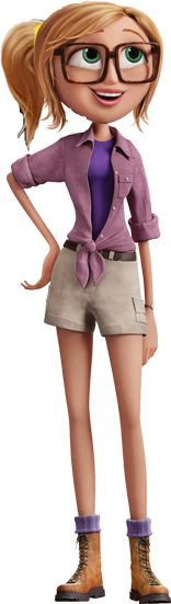 Sam Sparks Ponytail 3 Blank Meme Template