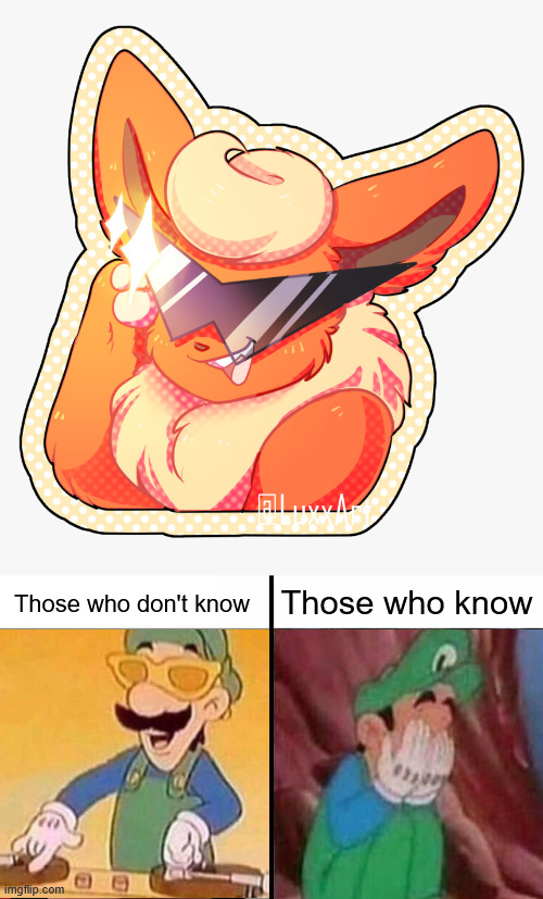 [F] :'C | Those who know; Those who don't know | image tagged in those who know,edge,flareon | made w/ Imgflip meme maker