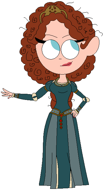 Fiorida (The Fusion of Merida and Fiona) Meme Template