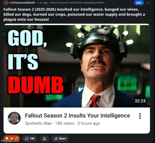 so has anyone here watched the fallout show? is it any good? (pic unrelated) | made w/ Imgflip meme maker