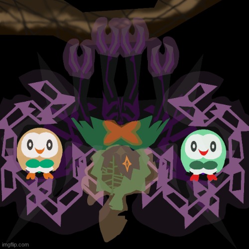 Hyper Mega Decidueye with Some Changes Like a Different Ability and a New Weather Condition. | made w/ Imgflip meme maker