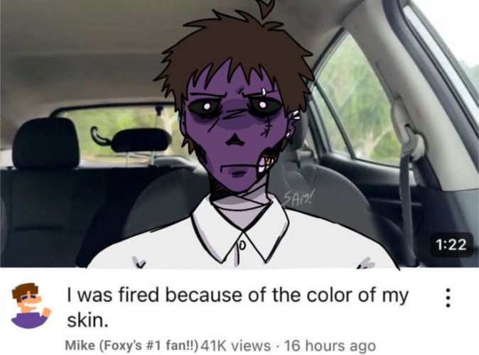 Michael trying to apply for literally any job after fnaf sister location | made w/ Imgflip meme maker