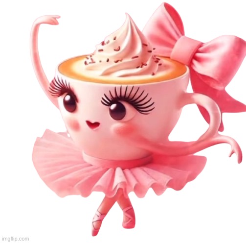 ballerina cappuccina | image tagged in ballerina cappuccina | made w/ Imgflip meme maker