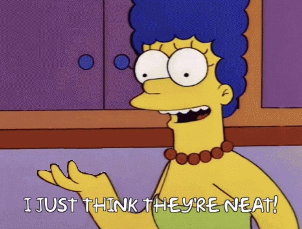 Marge neat Blank Meme Template