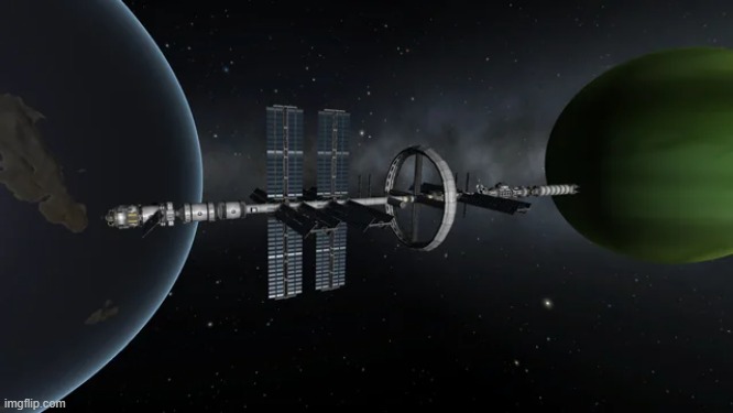 NASA Cassini interplanetary view