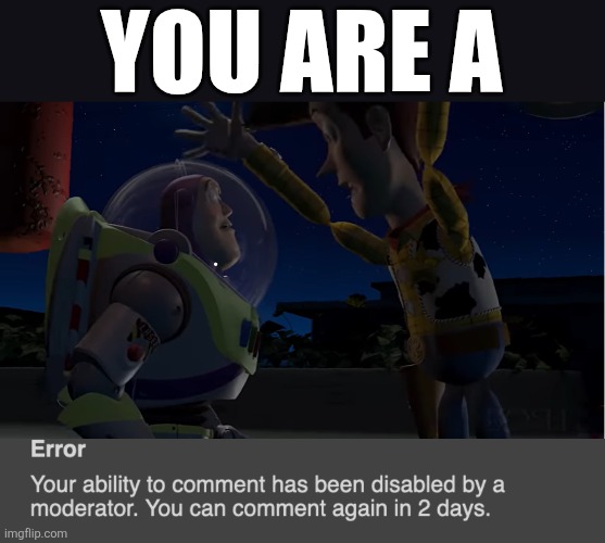 ㅤ | YOU ARE A | image tagged in you are a toy | made w/ Imgflip meme maker