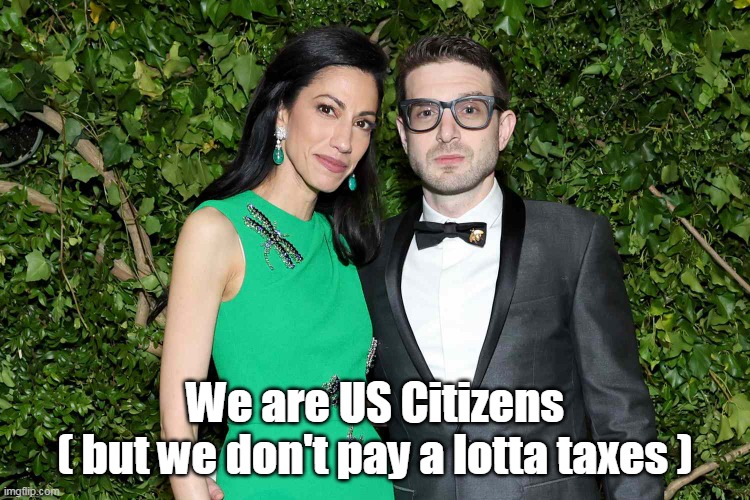 We are US Citizens
( but we don't pay a lotta taxes ) | made w/ Imgflip meme maker