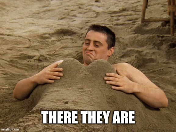 THERE THEY ARE | made w/ Imgflip meme maker