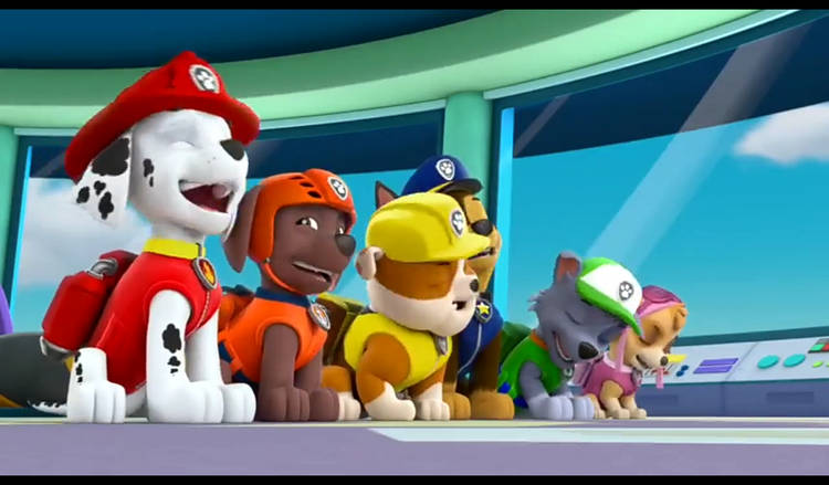 Pups Laughing Blank Meme Template