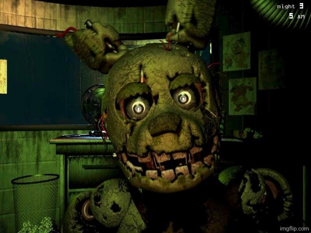 springtrap | image tagged in springtrap | made w/ Imgflip meme maker