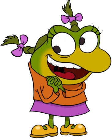 Zoe the frog Blank Meme Template