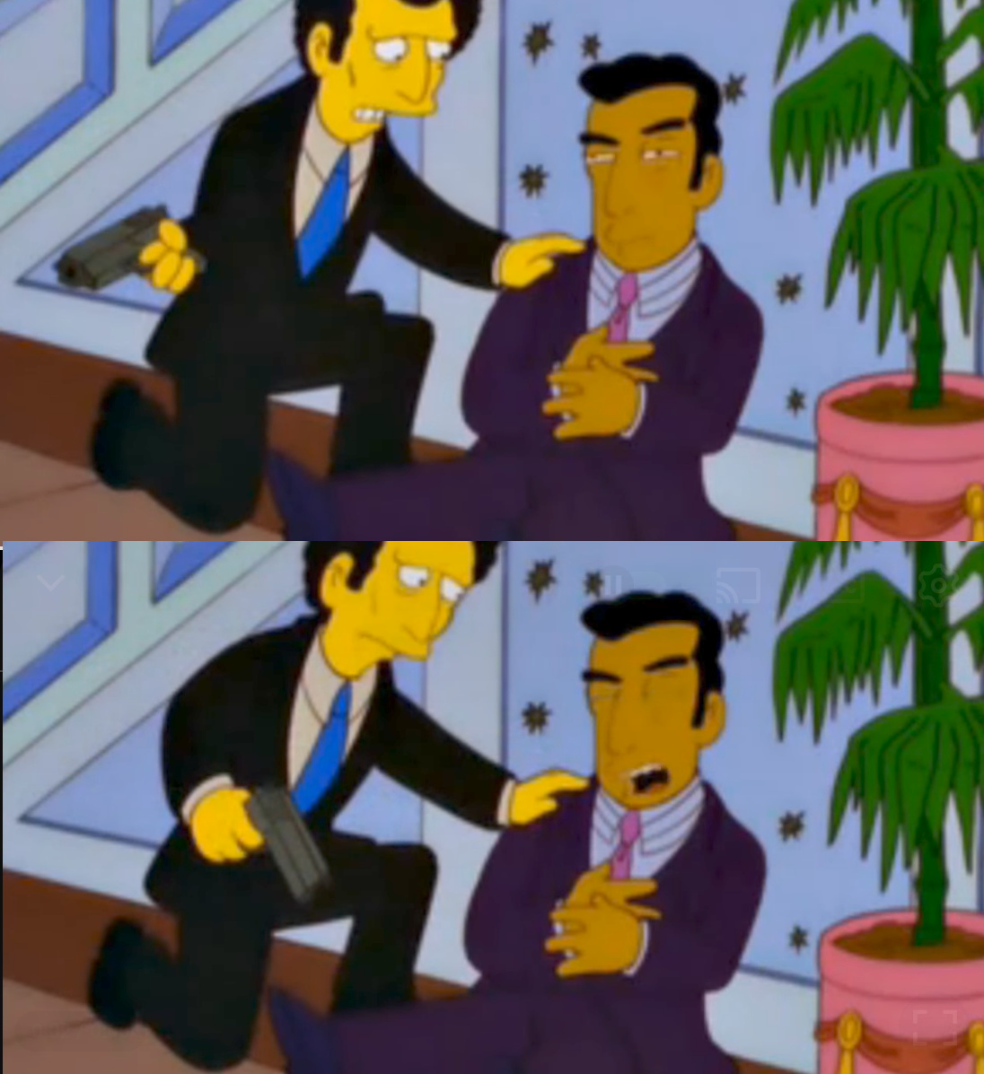 The Simpsons Tightlips Blank Meme Template