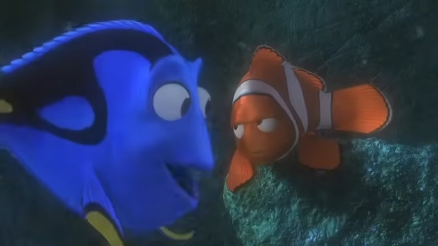 High Quality Just Keep Swimming Blank Meme Template