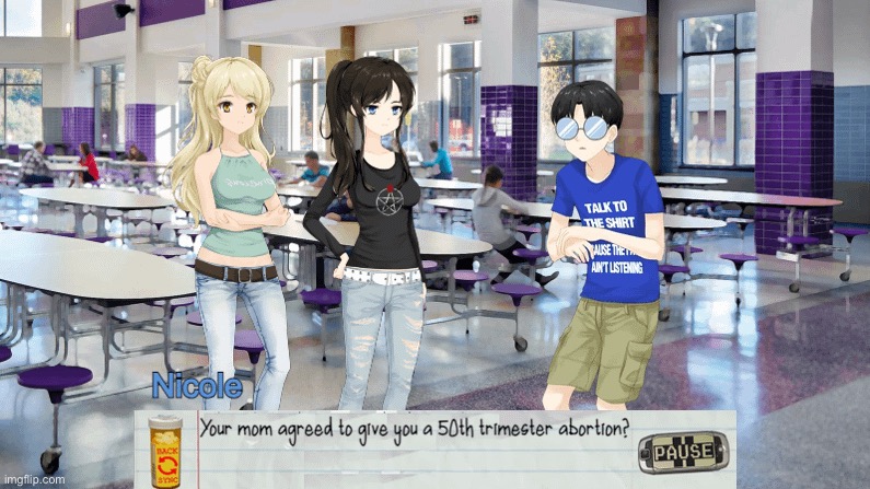 your mom agreed to give you a 50th trimester abortion? | image tagged in your mom agreed to give you a 50th trimester abortion | made w/ Imgflip meme maker