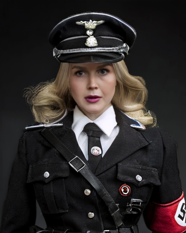 Karoline Leavitt fascist nazi Blank Meme Template