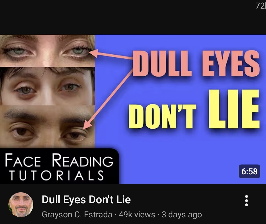 Dull eyes dont lie Blank Meme Template