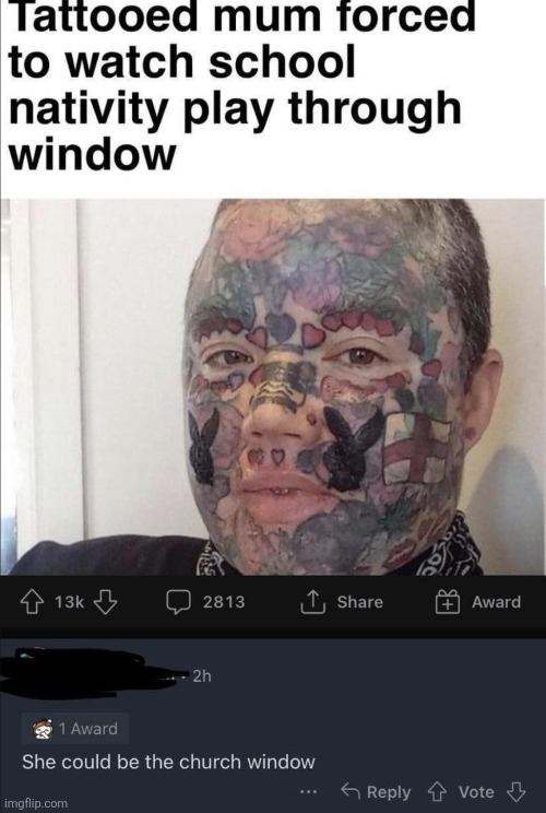 Yes, I'm a Satanist. HOW DID YOU KNOW???? | image tagged in insults,funny,play,tattoos,windows,church | made w/ Imgflip meme maker