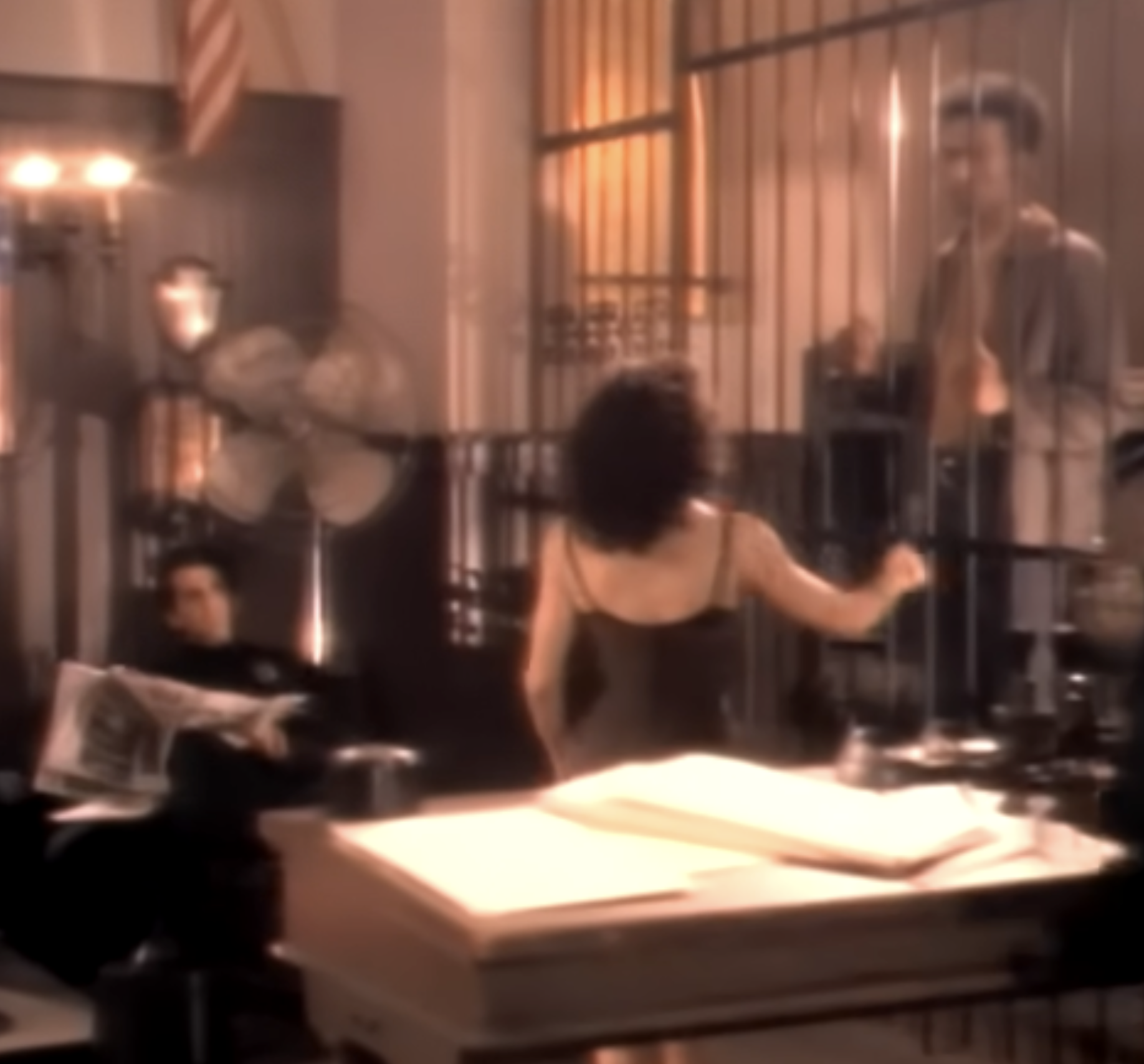 Jail Scene Blank Meme Template