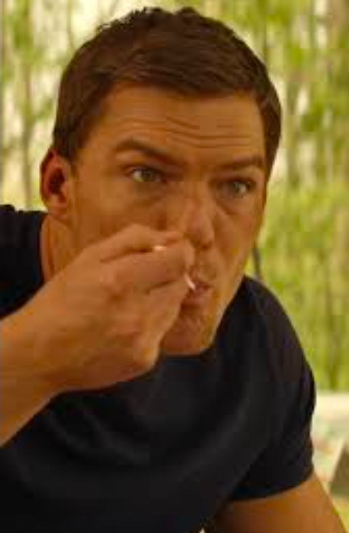 Reacher Eats Like This Blank Meme Template