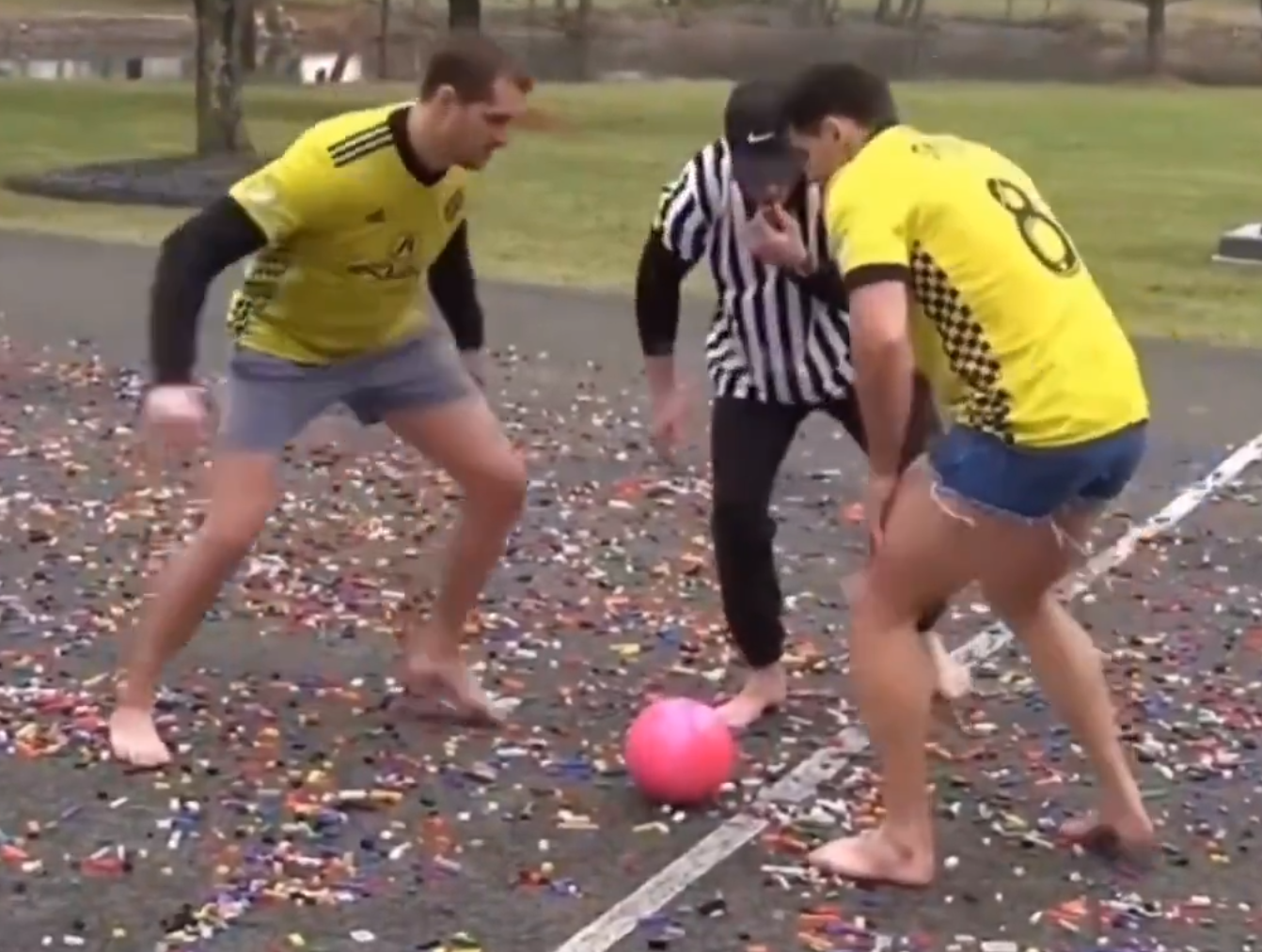 Bowling Ball Soccer Blank Meme Template