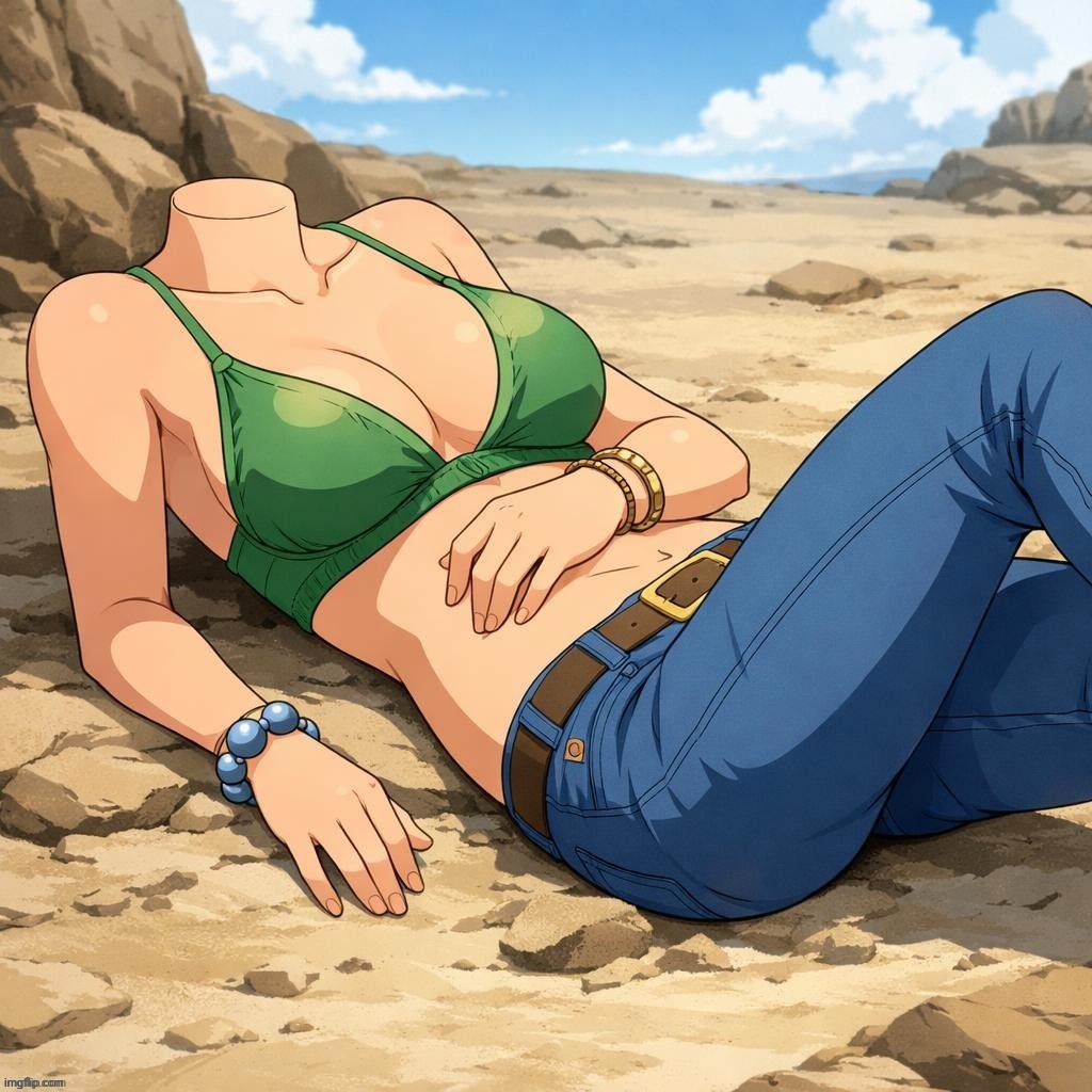 Headless Nami fell | image tagged in headless nami | made w/ Imgflip meme maker