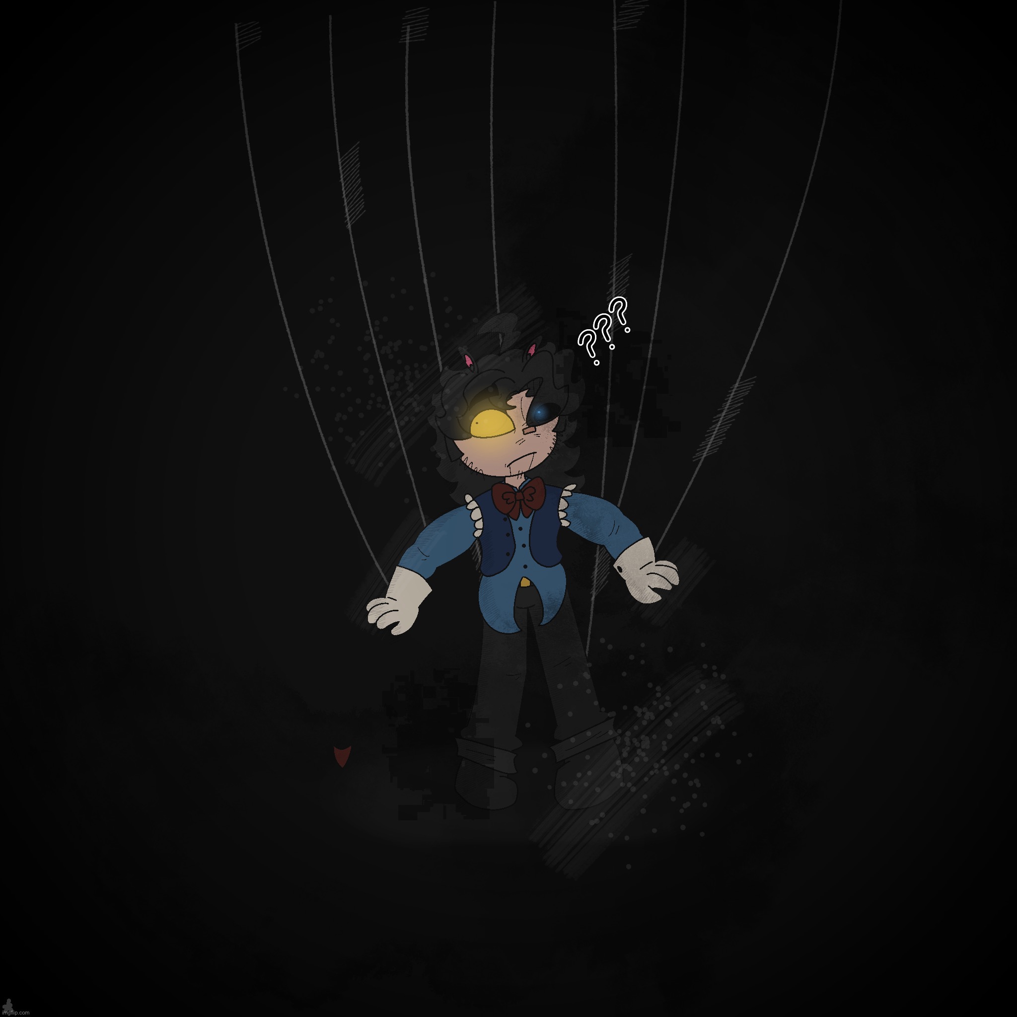 yeah so Griffith can get controlled like a puppet by my friends oc so here’s what he sees :) | made w/ Imgflip meme maker