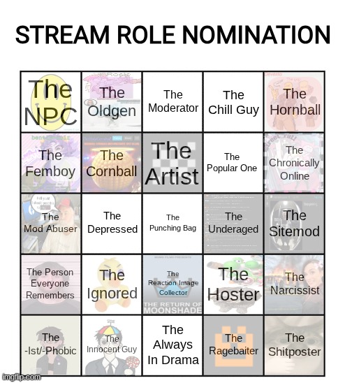 we all know who won the last spot but why not stuff someone else? top comment decides chill guy | made w/ Imgflip meme maker