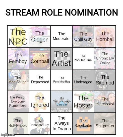 top comment decides the NEXT square (NOT who's in it though) | made w/ Imgflip meme maker