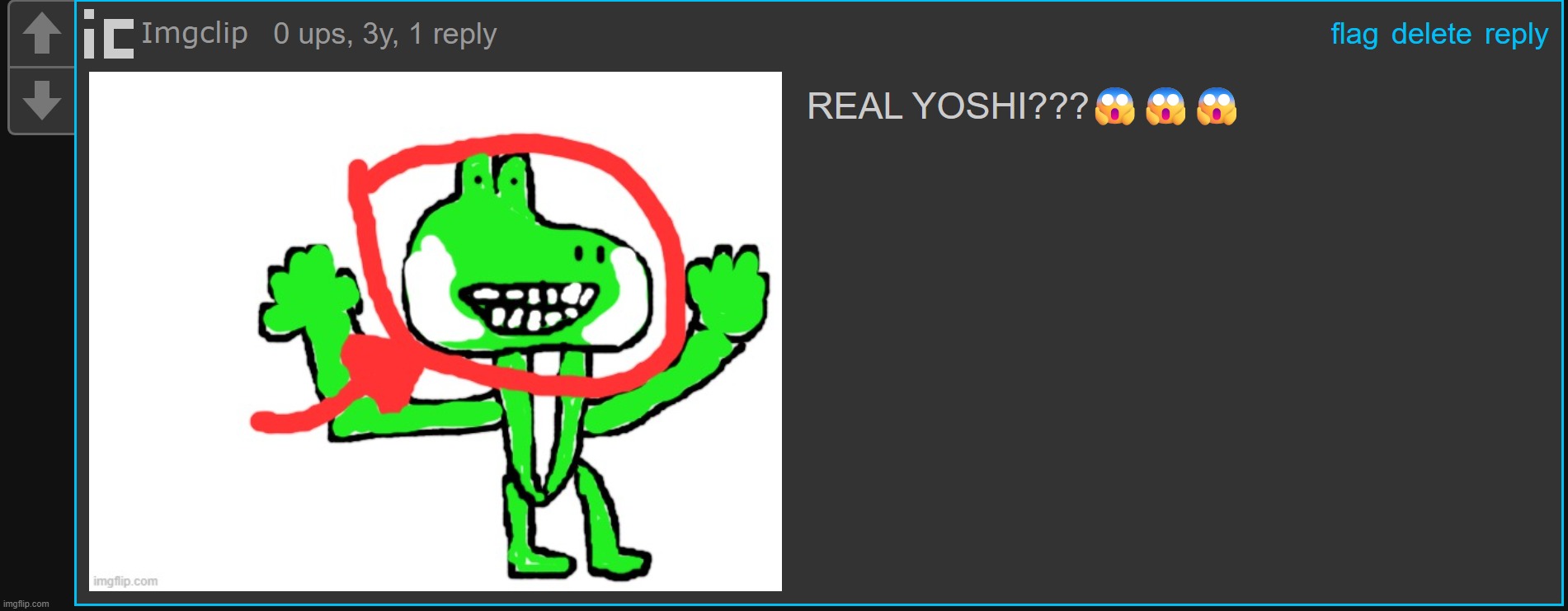 I drew this masterpiece 3 years ago | made w/ Imgflip meme maker