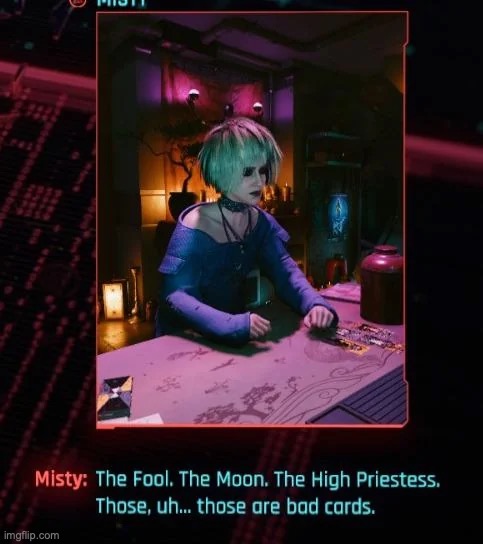 Is she stupid the fool is literally the best tarot card in balatro | made w/ Imgflip meme maker