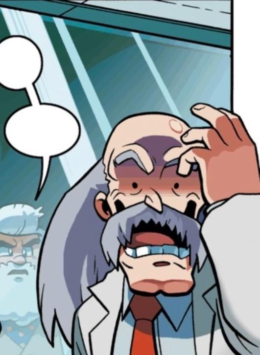 High Quality Dr. Light "Albert" Blank Meme Template