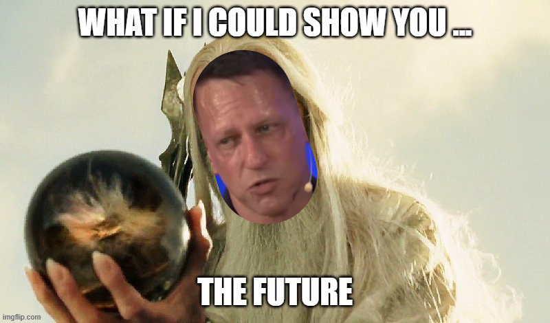 Saruman Palantir | image tagged in saruman palantir | made w/ Imgflip meme maker