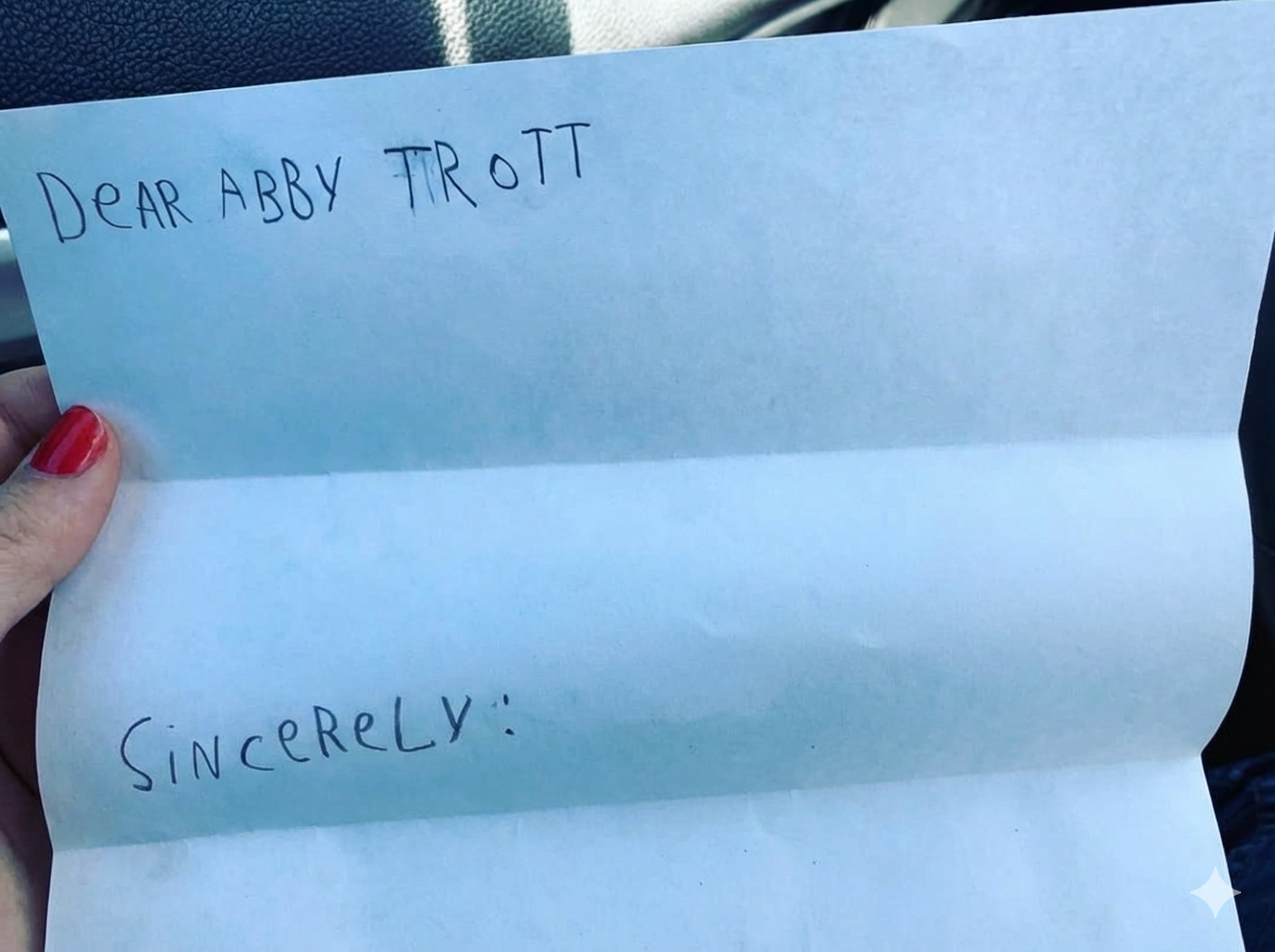 High Quality Dear Abby Trott Blank Meme Template