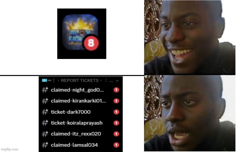 Disappointed Black Guy | image tagged in disappointed black guy | made w/ Imgflip meme maker