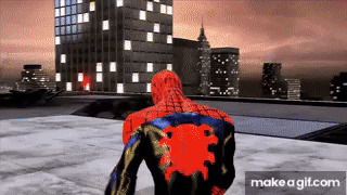 Sad spiderman walk Blank Meme Template