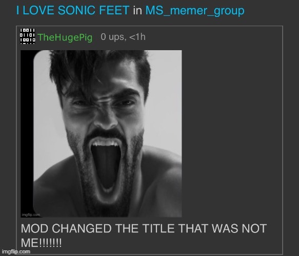 mod changed the title that was not me | image tagged in mod changed the title that was not me | made w/ Imgflip meme maker
