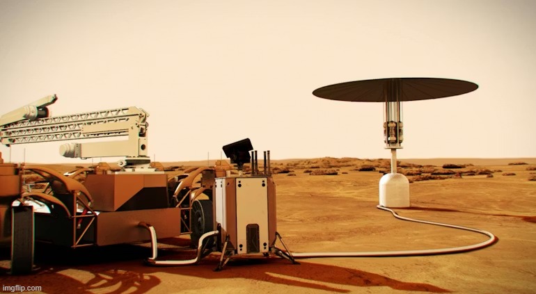 Concept of space nuclear fission reactor