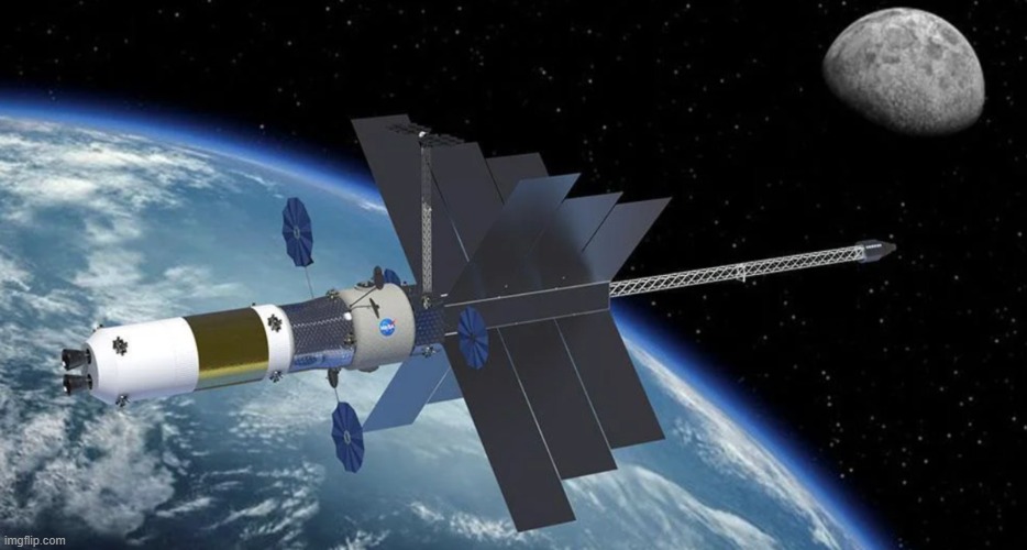 Deep space nuclear ion propulsion